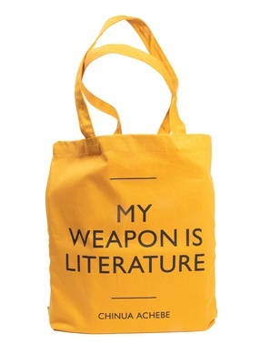 Tote bag "My weapon is literature"
